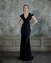 Дизайнерское Вечернее платье Scarlett черное