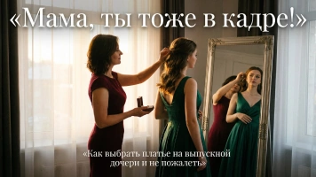 Мама, ты тоже в кадре: Как выбрать платье на выпускной дочери и не пожалеть