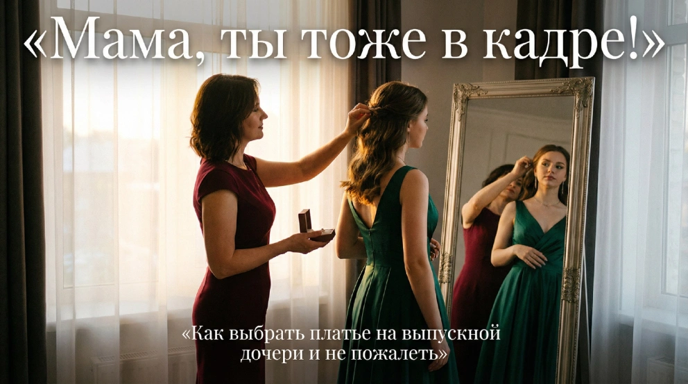 Мама, ты тоже в кадре: Как выбрать платье на выпускной дочери и не пожалеть